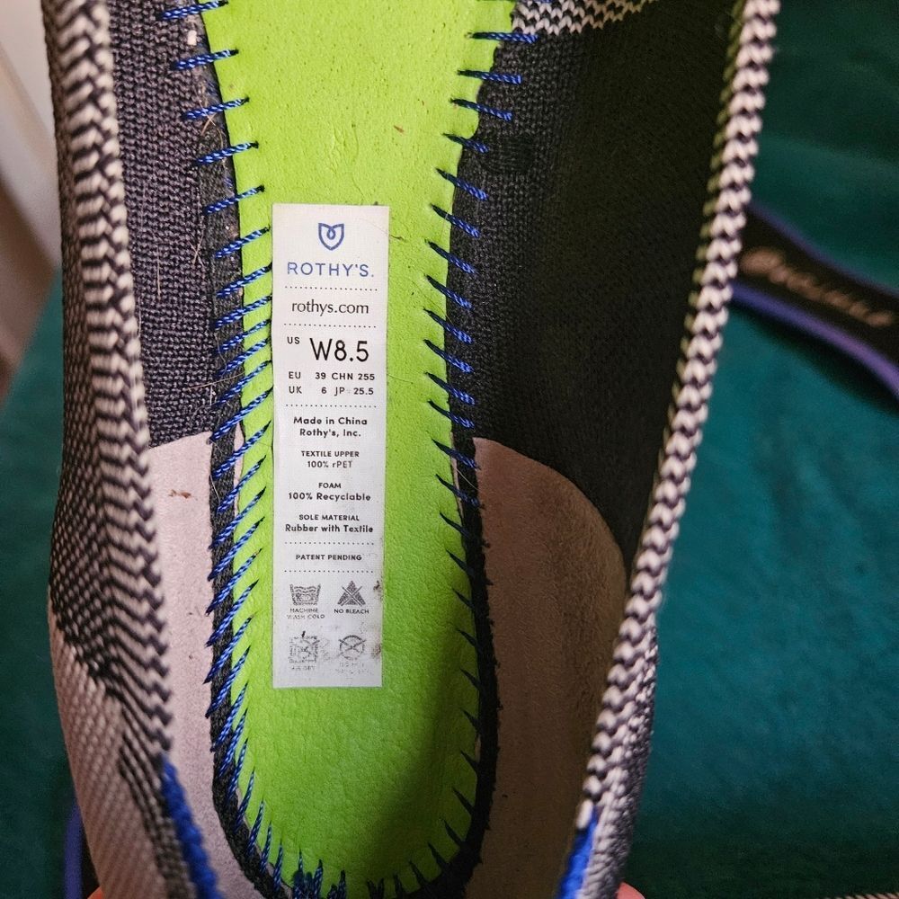 Rothy's The Flat In Round Toe Size 8.5 - Picture 6 of 9